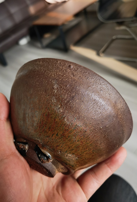 古玩陶瓷建窯兔毫盞真品鑒賞圖