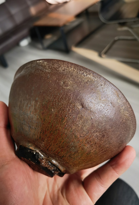 古玩陶瓷建窯兔毫盞真品鑒賞圖