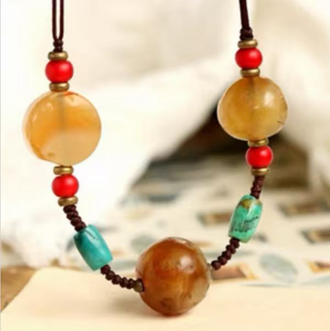 古玩雜項鎖骨鏈真品鑒賞圖