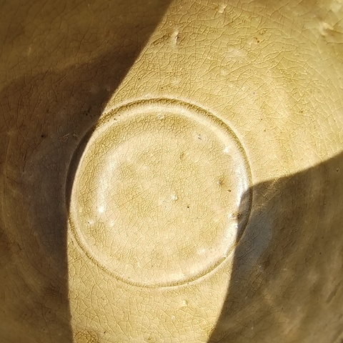 古玩陶瓷南朝單尾青瓷杯真品鑒賞圖