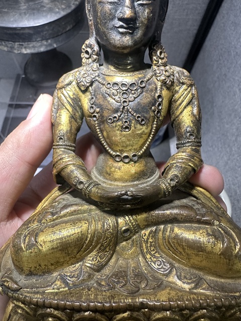 古玩銅器造像真品鑒賞圖