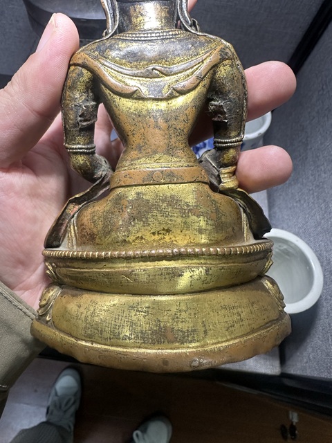 古玩銅器造像真品鑒賞圖