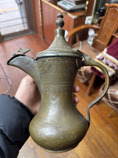 古玩銅器銅壺真品鑒賞圖