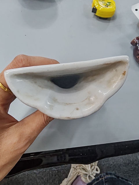 古玩陶瓷青花壁瓶真品鑒賞圖