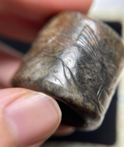 古玩玉器玉扳指真品鑒賞圖