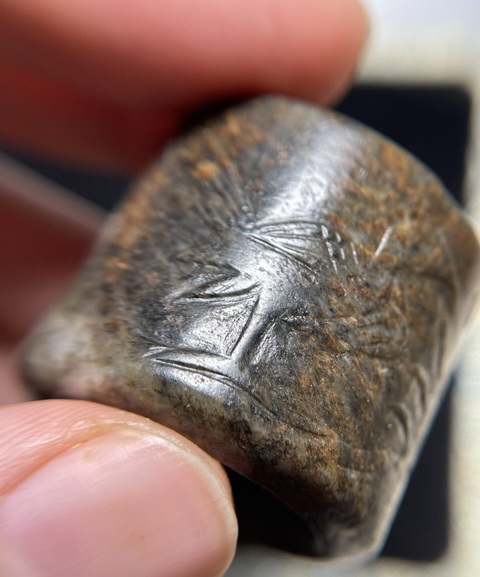 古玩玉器玉扳指真品鑒賞圖