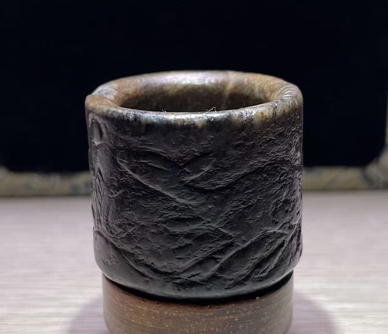 古玩玉器玉扳指真品鑒賞圖