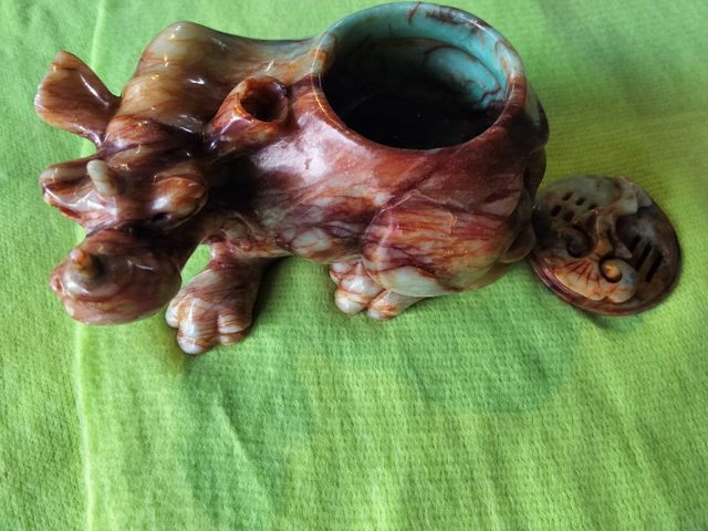 古玩雜項壽山石擺件真品鑒賞圖