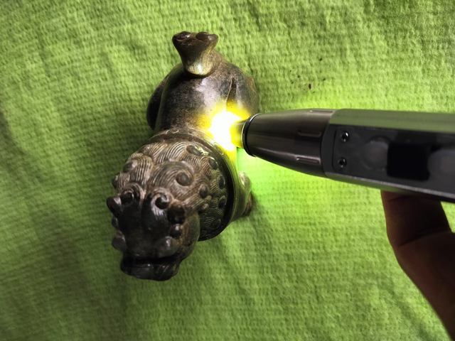 古玩玉器玉雕瑞獸擺件真品鑒賞圖