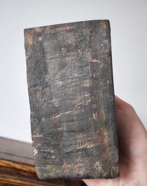 古玩雜項木造像真品鑒賞圖