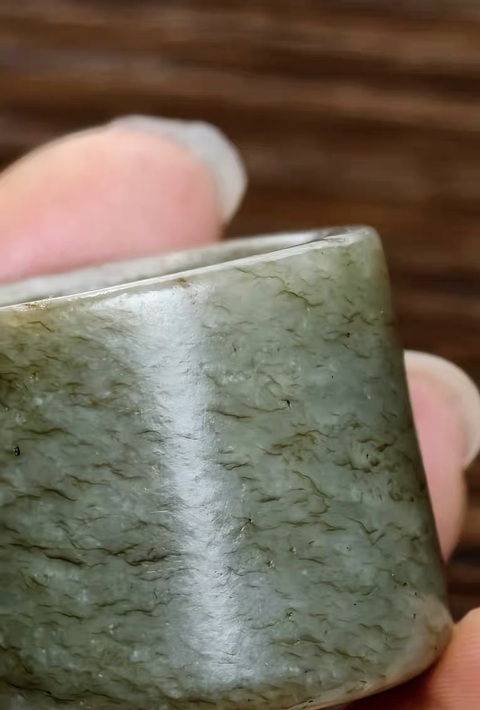 古玩玉器玉扳指真品鑒賞圖