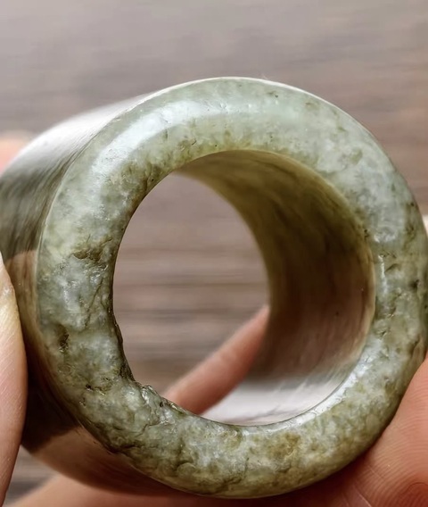 古玩玉器玉扳指真品鑒賞圖