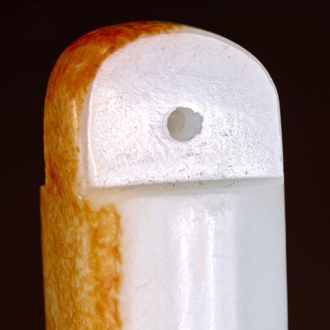 古玩玉器玉翎管真品鑒賞圖