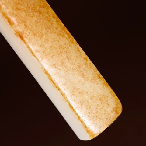 古玩玉器玉翎管真品鑒賞圖