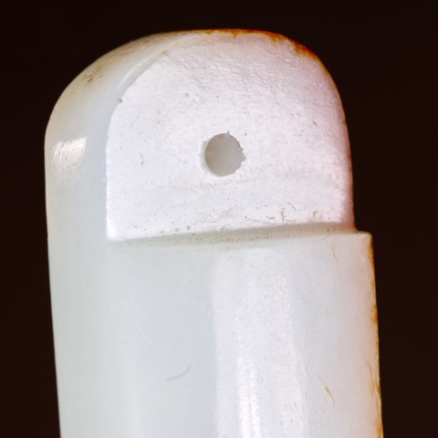 古玩玉器玉翎管真品鑒賞圖