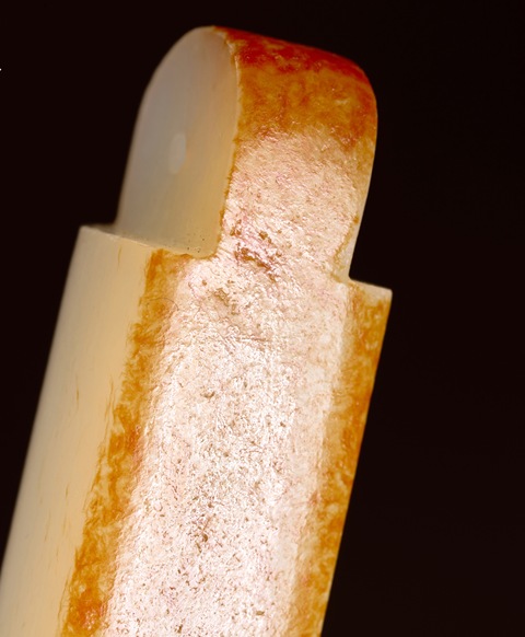 古玩玉器玉翎管真品鑒賞圖