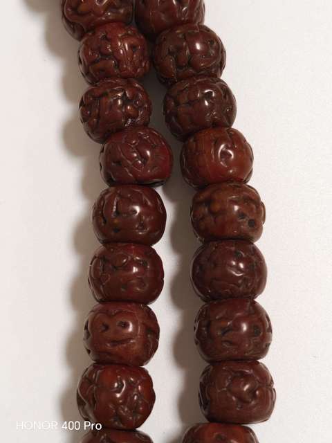 古玩雜項金剛菩提串珠真品鑒賞圖