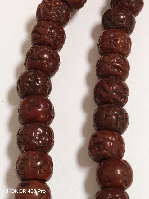 古玩雜項金剛菩提串珠真品鑒賞圖