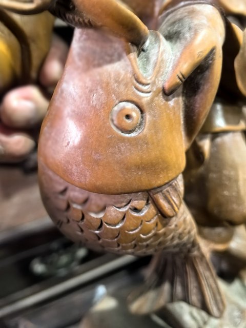 古玩雜項木雕件真品鑒賞圖