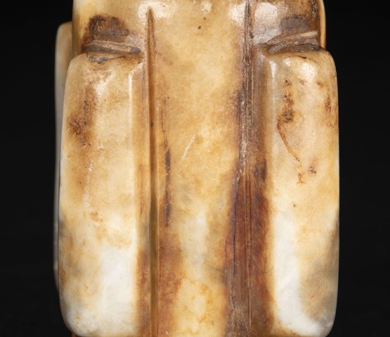 古玩玉器琮式勒真品鑒賞圖