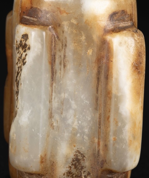 古玩玉器琮式勒真品鑒賞圖