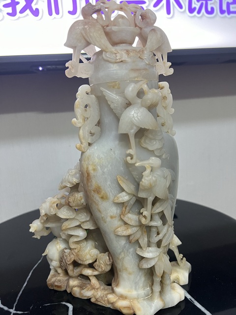 古玩玉器玉雕福祿壽真品鑒賞圖