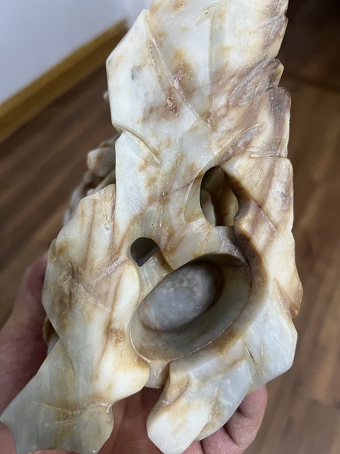 古玩玉器玉雕福祿壽真品鑒賞圖