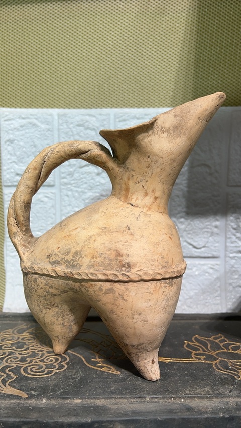 古玩陶瓷文化期·陶鬶 真品鑒賞圖