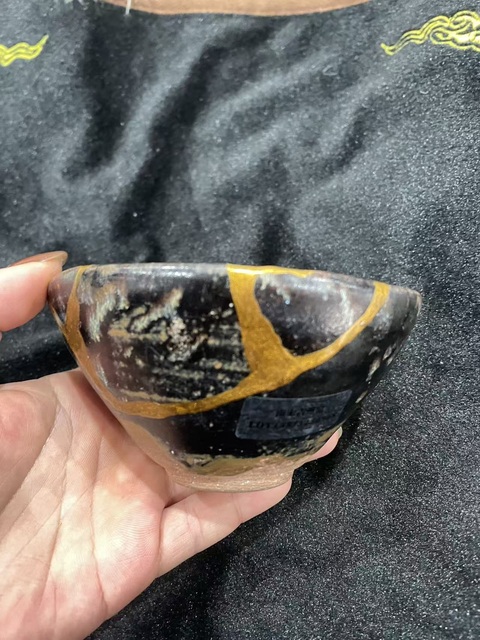 古玩陶瓷吉州窯盞真品鑒賞圖