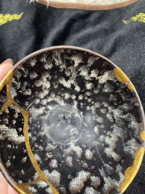 古玩陶瓷吉州窯盞真品鑒賞圖