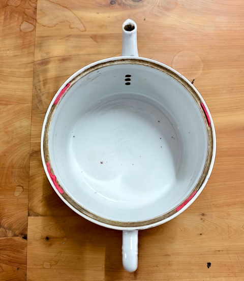 古玩陶瓷清晚期 粉彩無(wú)雙譜茶壺真品鑒賞圖