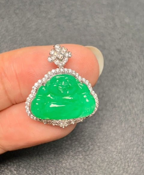 古玩玉器彌勒真品鑒賞圖