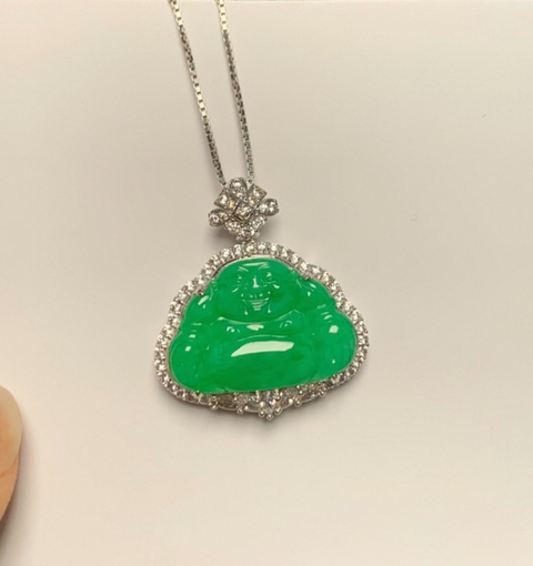 古玩玉器彌勒真品鑒賞圖