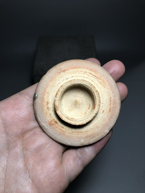 古玩陶瓷元，龍泉窯青釉瓜楞罐拍賣，當前價格4000元