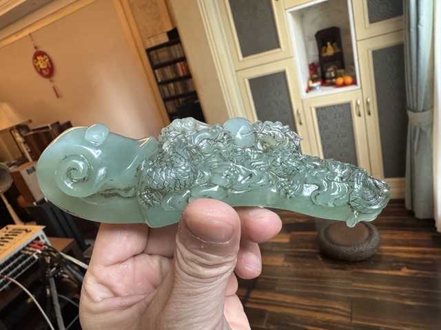 古玩玉器岫玉雕件真品鑒賞圖