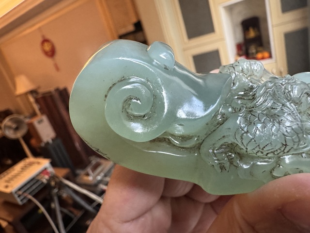 古玩玉器岫玉雕件真品鑒賞圖