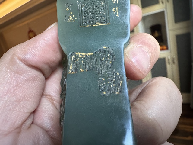 古玩玉器岫玉雕件真品鑒賞圖