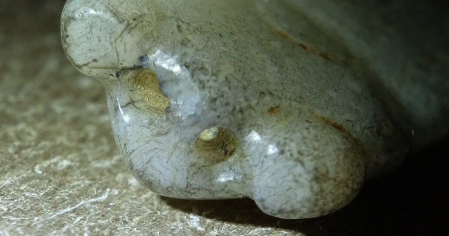 古玩玉器玉蟬真品鑒賞圖