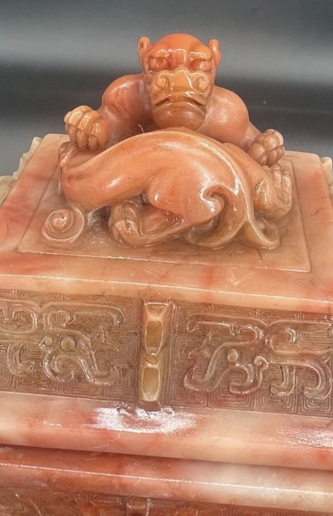 古玩玉器鼎真品鑒賞圖