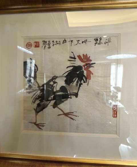 古玩字畫杜顯清大寫意花卉真品鑒賞圖