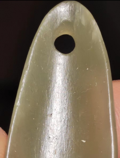 古玩玉器和田玉勺真品鑒賞圖