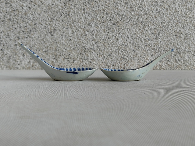 古玩陶瓷青花湯勺真品鑒賞圖