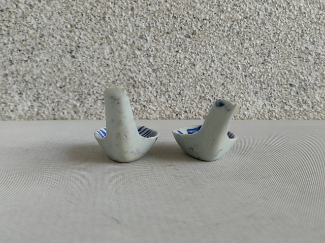 古玩陶瓷青花湯勺真品鑒賞圖