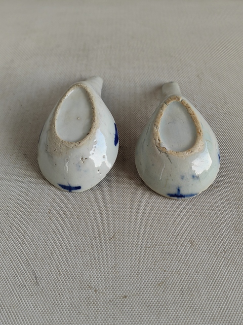 古玩陶瓷青花湯勺真品鑒賞圖