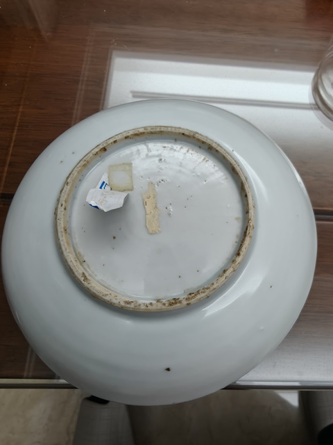 古玩陶瓷青花盤真品鑒賞圖