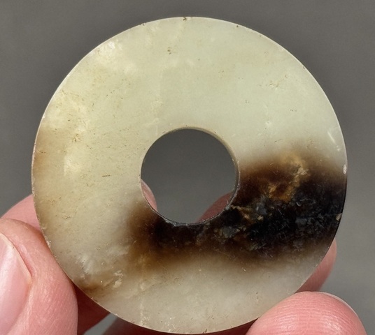 古玩玉器玉璧真品鑒賞圖