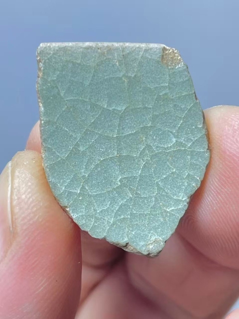 古玩陶瓷汝窯標本真品鑒賞圖