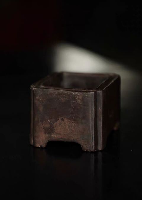 古玩雜項四方爐真品鑒賞圖