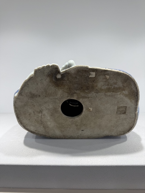 古玩陶瓷青花彌勒佛真品鑒賞圖