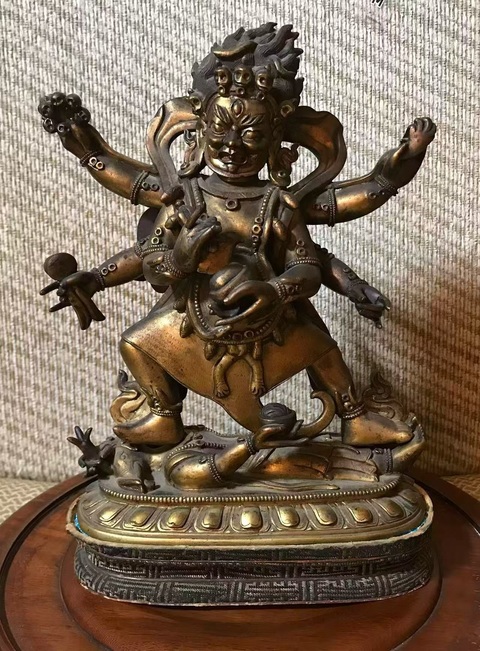 古玩銅器造像真品鑒賞圖